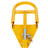 Parking U Bollard Manual - Padlock Included