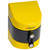 Magnetic Wall Mount Retractable Barrier  - Black/Yellow
