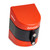 Magnetic Wall Mount Retractable Barrier - Red/White