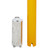 Bollard Heavy Duty Removable KeyLock 90mm In Ground Yellow 1200mm