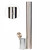 Bollard Premium Removable KeyLock 140mm In Ground - Stainless Steel 304