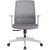 YOLO Mesh Office Chair - White/Grey with 3 Yr Warranty, Each