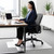 Floortex Chair Mat PVC Low Pile Carpet 90 x 121cm Keyhole with 1 Yr Warranty