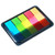 Deli Index Tabs 44 x 12mm, Pack of 5 Assorted Colours (100 Sheets)