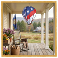 Decorative Hot Air Balloon – 22" Vintage Hanging Outdoor Decor