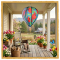 Decorative Hot Air Balloon – 22" Vintage Hanging Outdoor Decor
