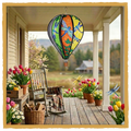 Decorative Hot Air Balloon – 22" Vintage Hanging Outdoor Decor