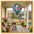 Decorative Hot Air Balloon – 22" Vintage Hanging Outdoor Decor