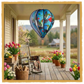 Decorative Hot Air Balloon – 22" Vintage Hanging Outdoor Decor