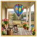 Decorative Hot Air Balloon – 22" Vintage Hanging Outdoor Decor