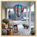 Decorative Hot Air Balloon – 22" Vintage Hanging Outdoor Decor