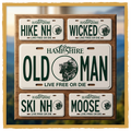 New Hampshire Decorative License Plate – Vintage Style NH Wall Decor