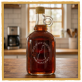 NH MAPLE SYRUP GLASS JUG