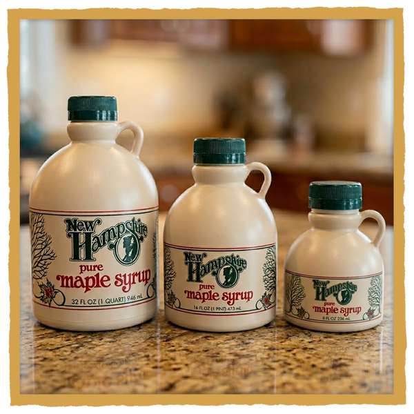 NH MAPLE SYRUP Plastic Jug