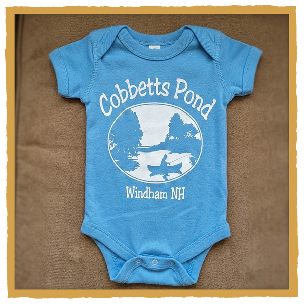 Cobbetts Pond - Onesie. Blue