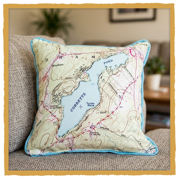16" Pillow ~  Cobbetts Pond 