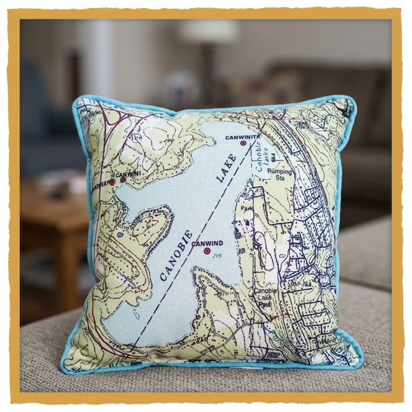 16" Pillow ~  Canobie Lake
