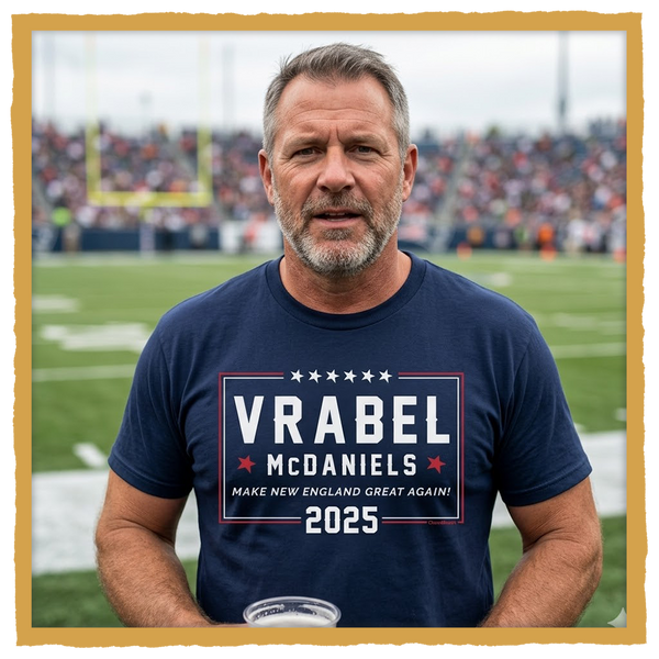 NE Patriots VRABEL MCDANIELS Tee
