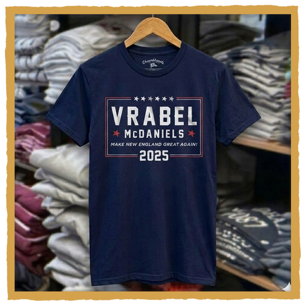 NE Patriots VRABEL MCDANIELS Tee