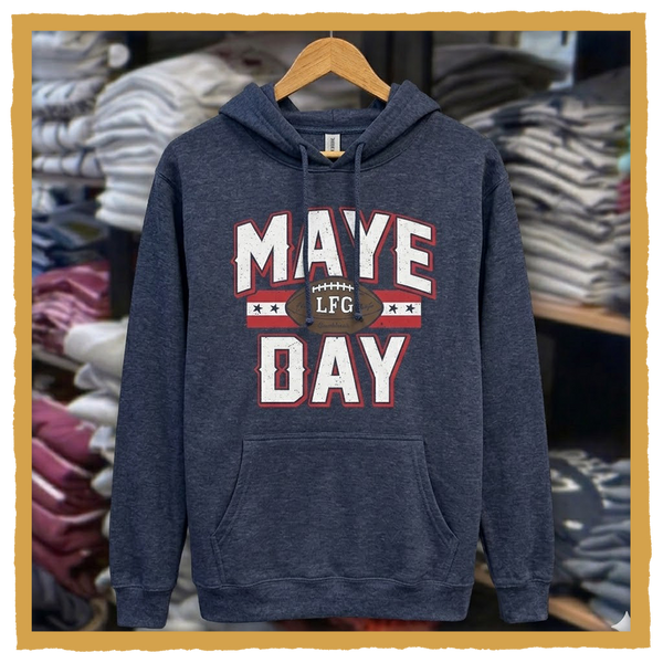 NE Patriots MAYE DAY Hoodie