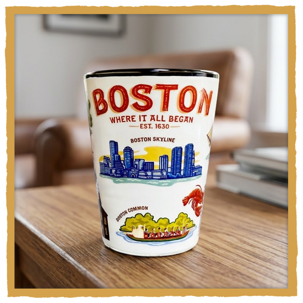 Boston Shot Glass – Classic Boston Souvenir