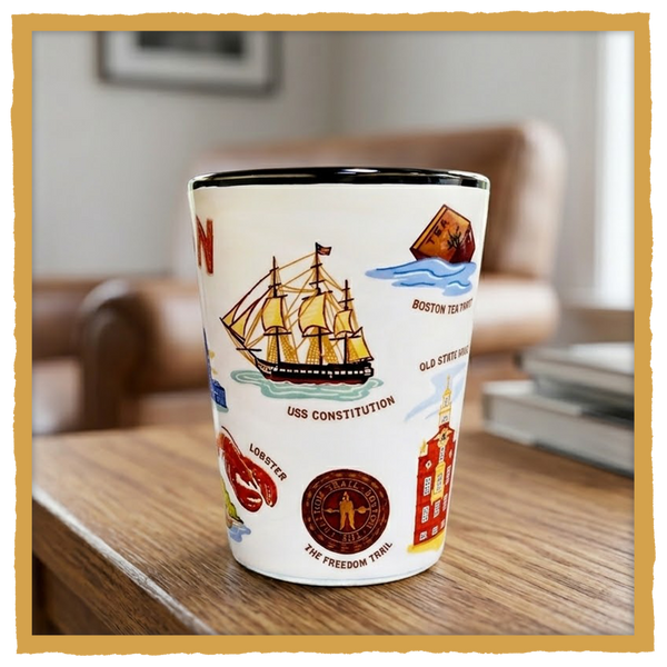 Boston Shot Glass – Classic Boston Souvenir