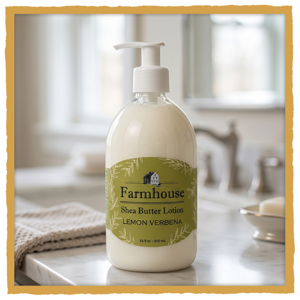 Farmhouse Shea Butter Lotion - Lemon Verbena