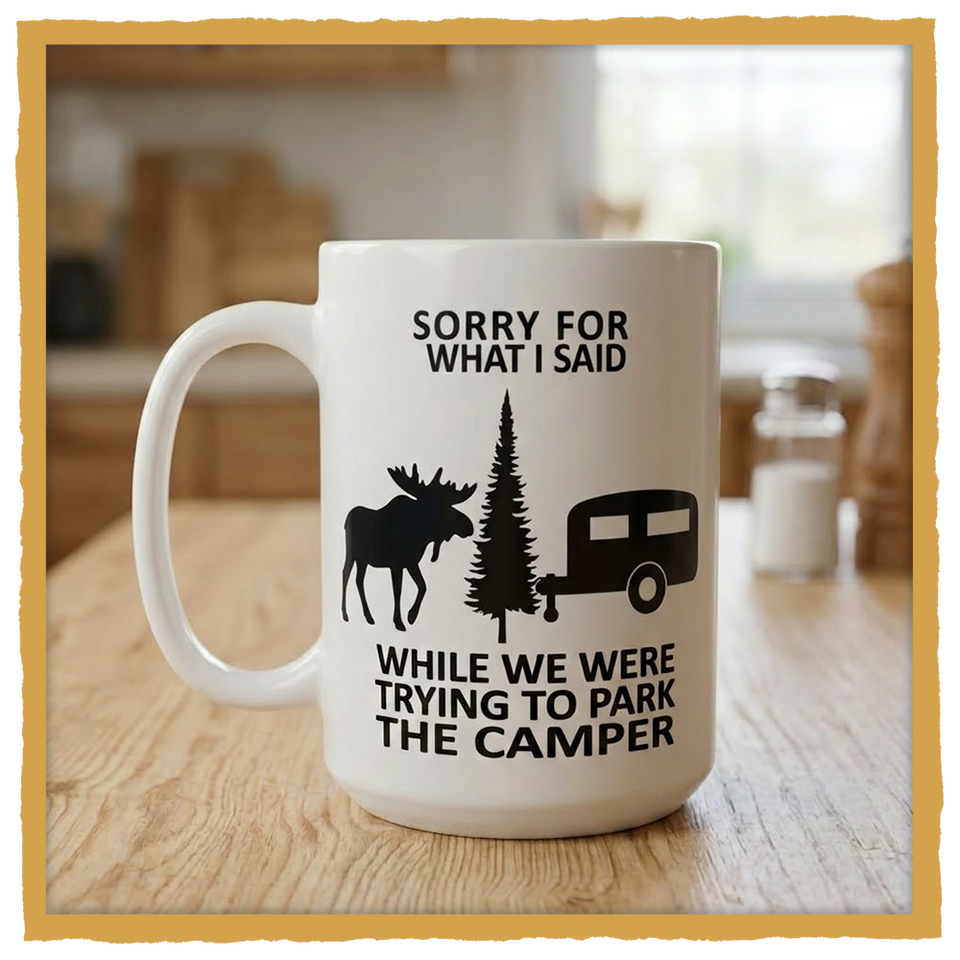 Mug - Sorry for what I said...with Moose