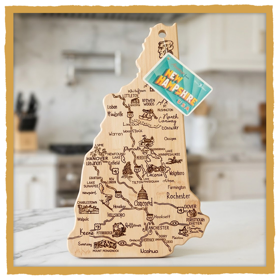 NEW HAMPSHIRE CUTTING BOARD
