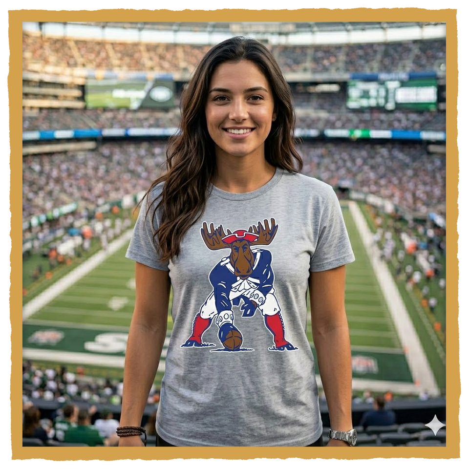 NEW ENGLAND PATRIOTS MINUTE MOOSE