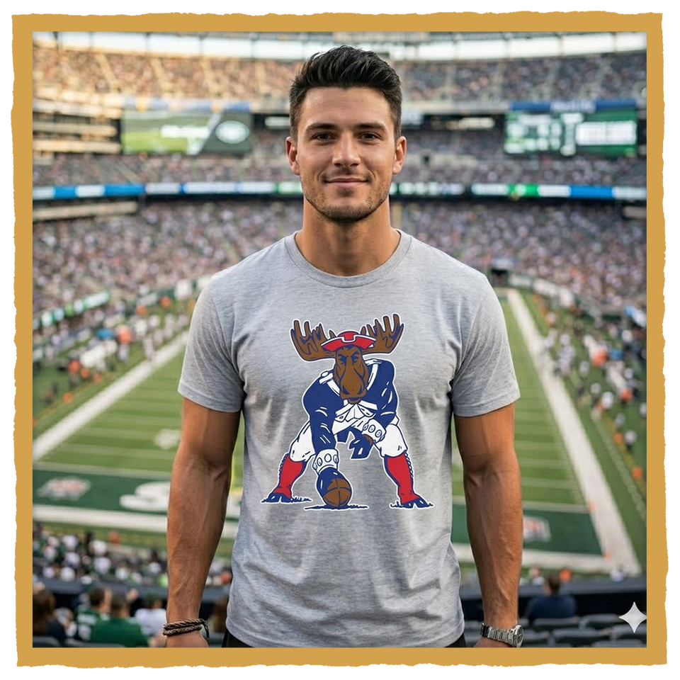 NEW ENGLAND PATRIOTS MINUTE MOOSE