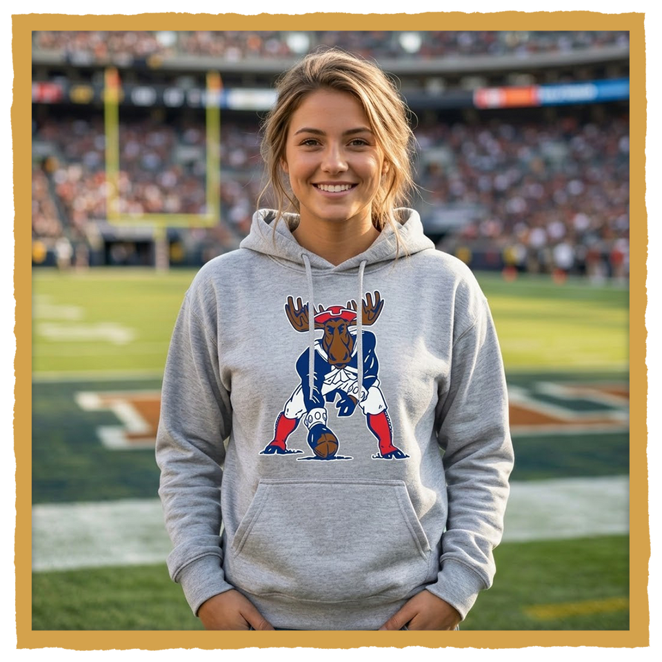 NEW ENGLAND PATRIOTS MINUTE MOOSE