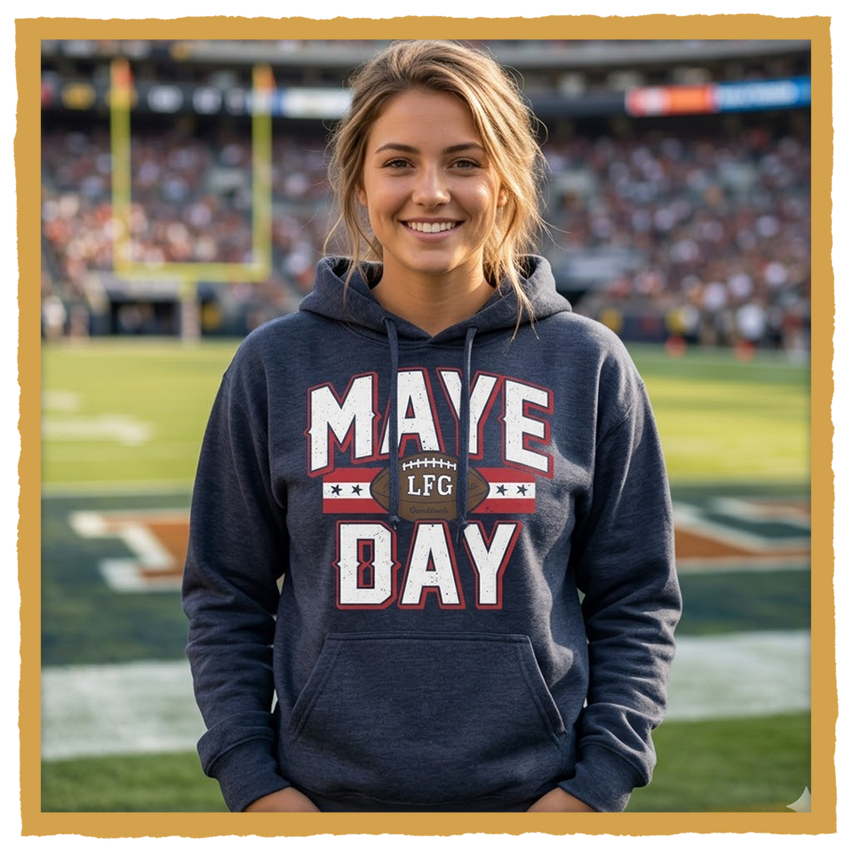 Maye Day Hoodie – New England Football Fan Sweatshirt