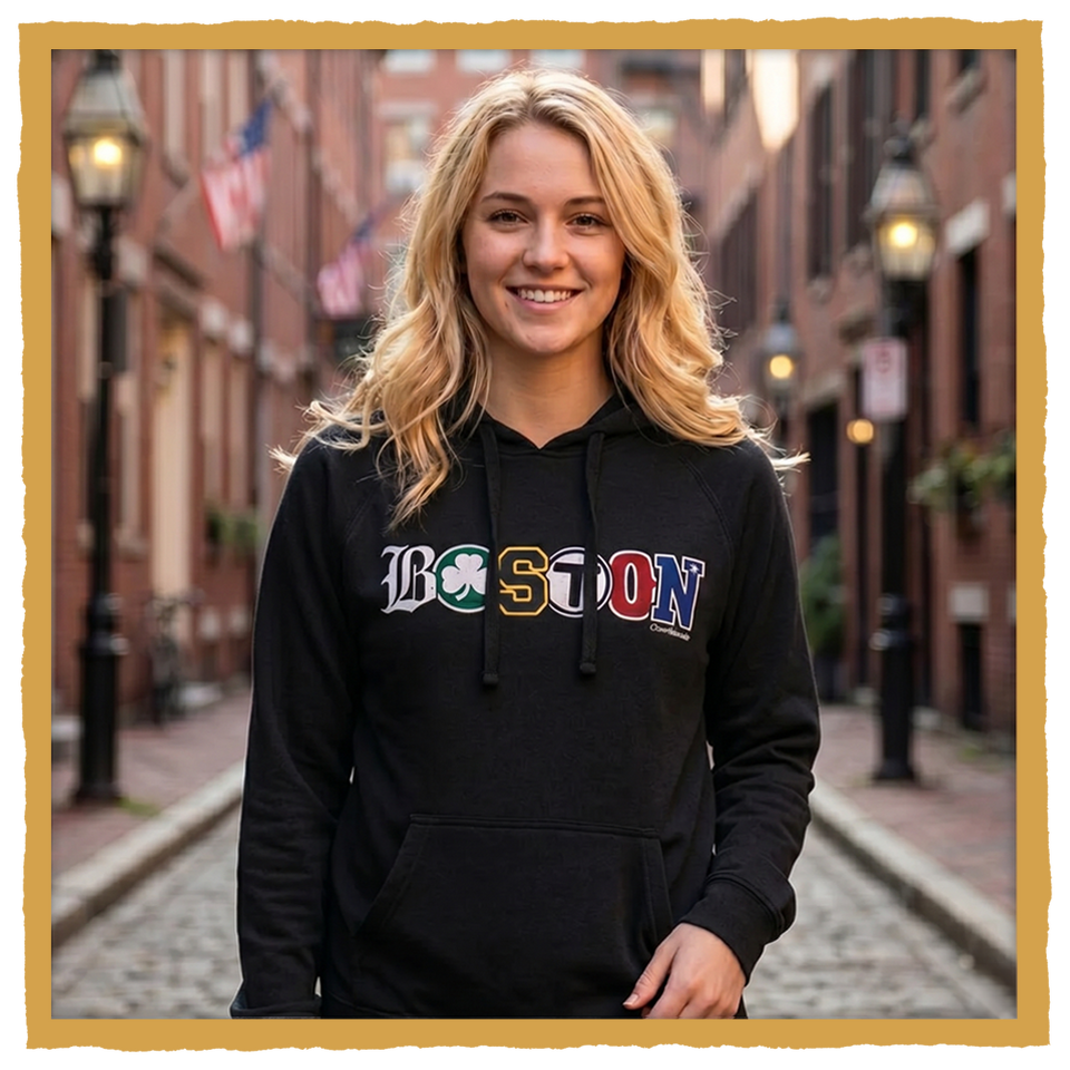 Boston Sports Team Hoodie – New England Fan Pullover Sweatshirt