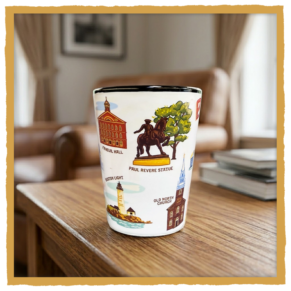 Boston Shot Glass – Classic Boston Souvenir