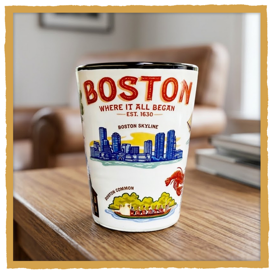Boston Shot Glass – Classic Boston Souvenir