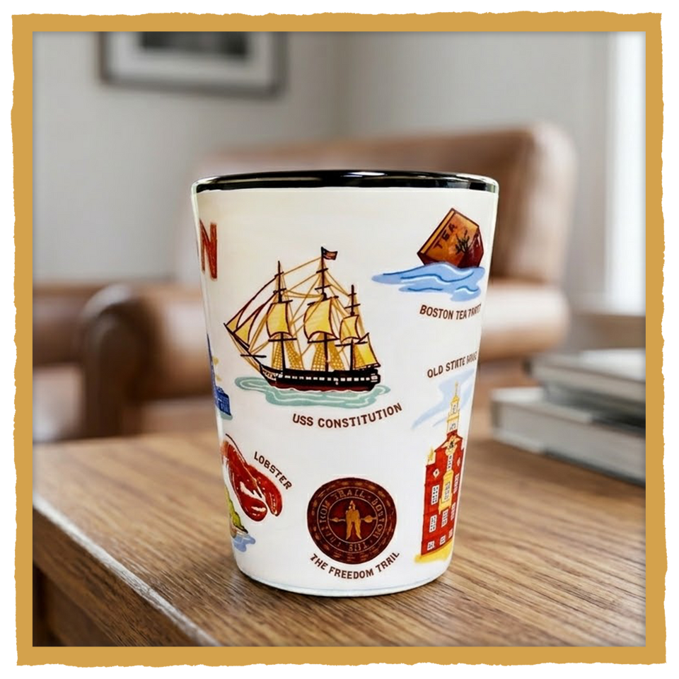 Boston Shot Glass – Classic Boston Souvenir