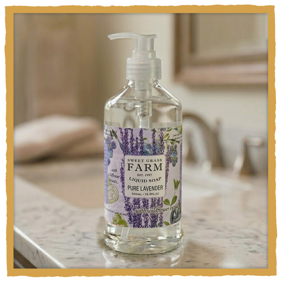 Sweet Grass Farm Liquid Soap - Pure Lavender