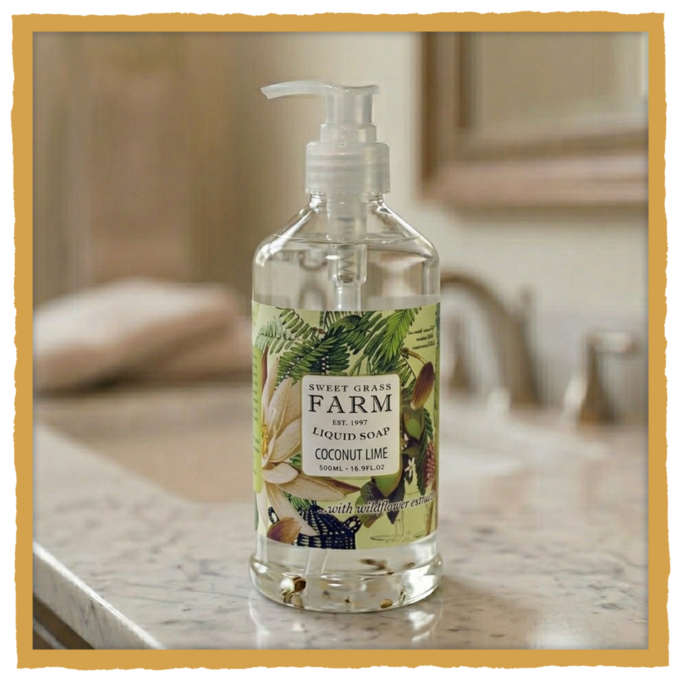 Sweet Grass Farm Liquid Soap - Coconut Lime