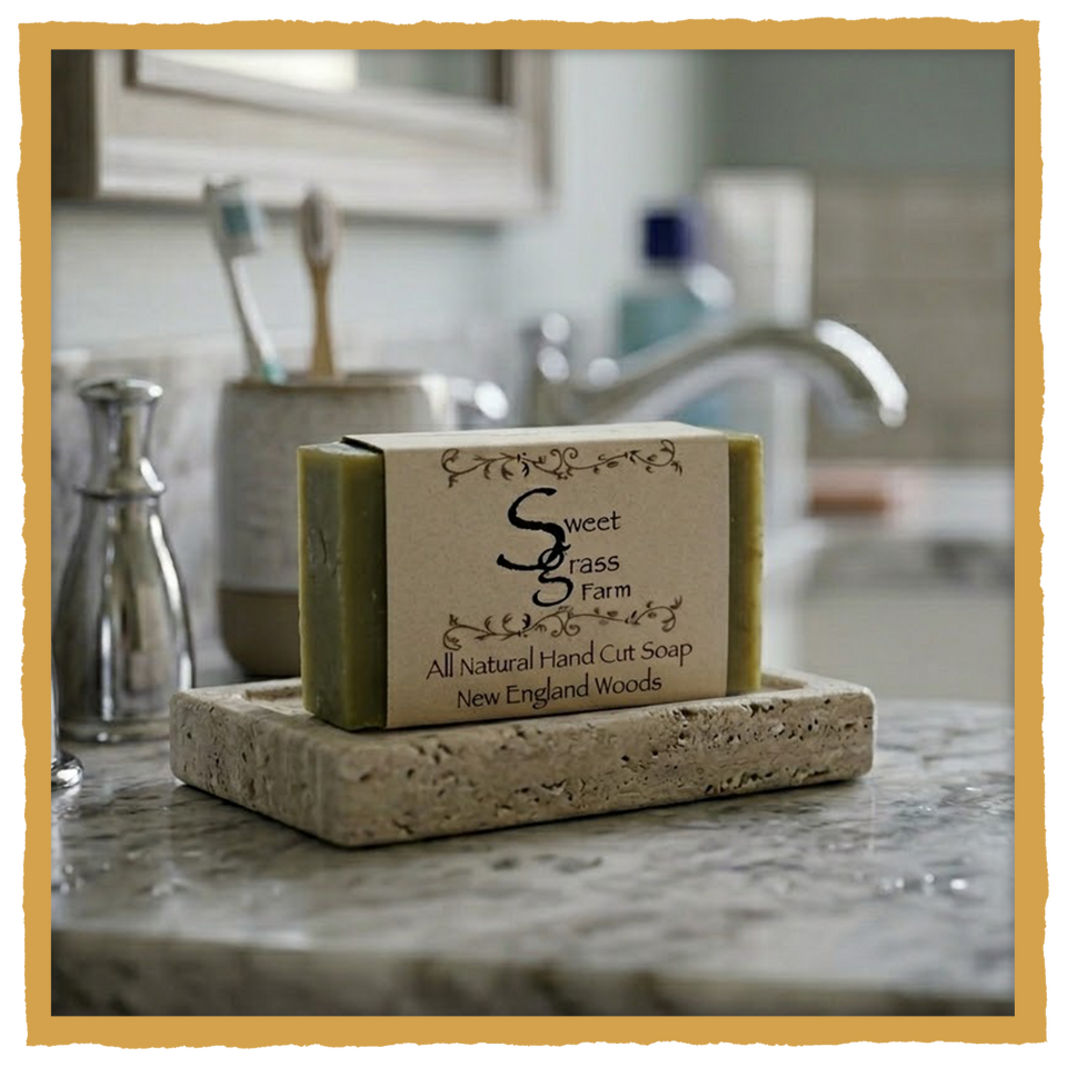 Sweet Grass Farm - Handcut Soap - New England Woods