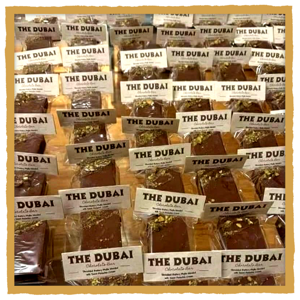 Dubai Milk Chocolate Bar
