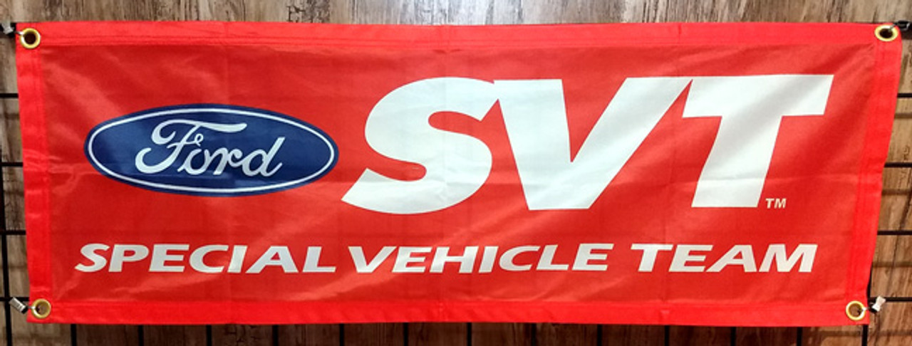 Mustang & Ford Fabric Garage Banners - 36x12