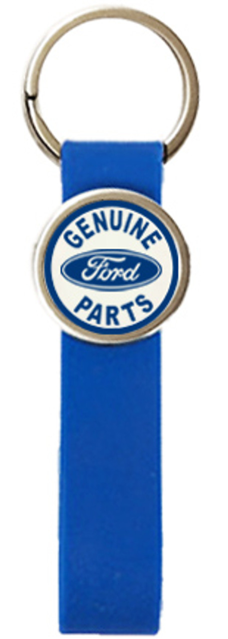 Mustang & Ford Silicone Keychain with Insert