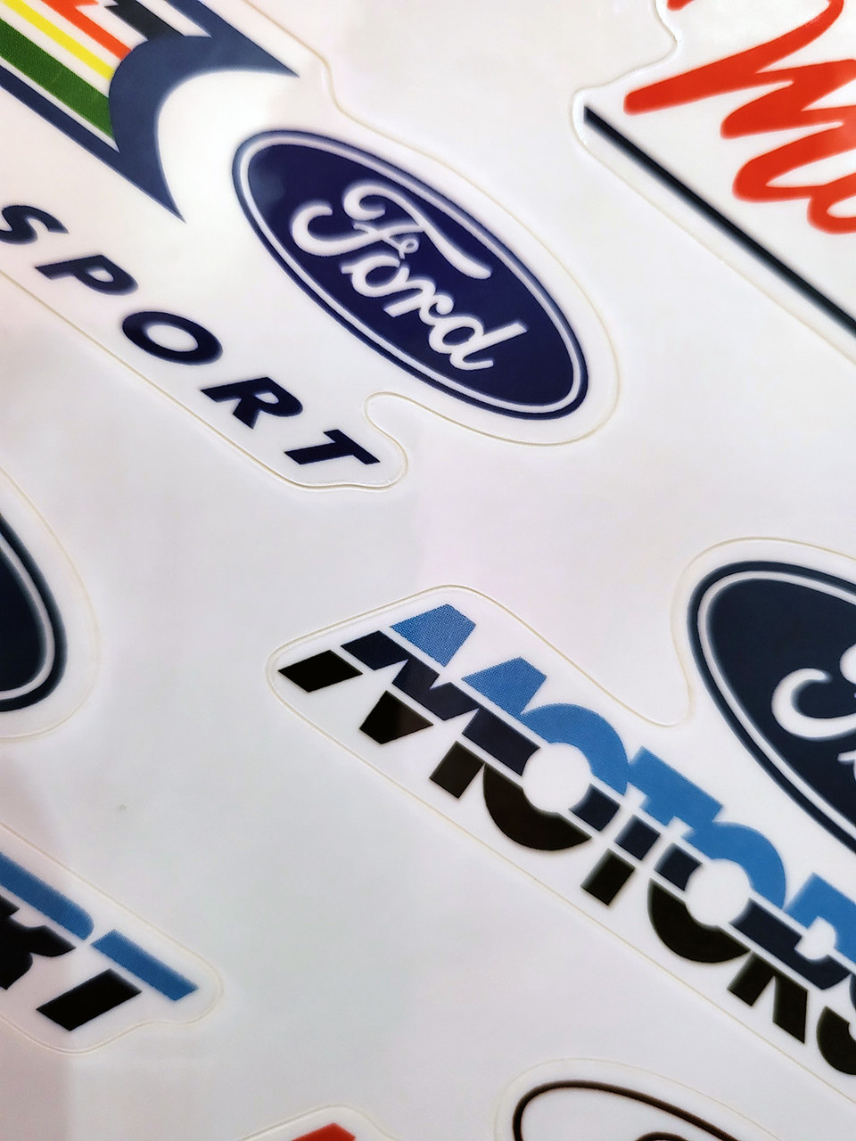 ford racing decals