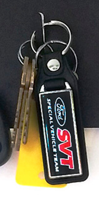 SVT Logo Leather Keychain