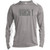 Mach 1 Logo (2021+) Long Sleeve Heather Performance Tee