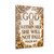 Acrylic Print – "God Is Within Her, She Will Not Fall" Psalm 46:5 (Gold Floral)