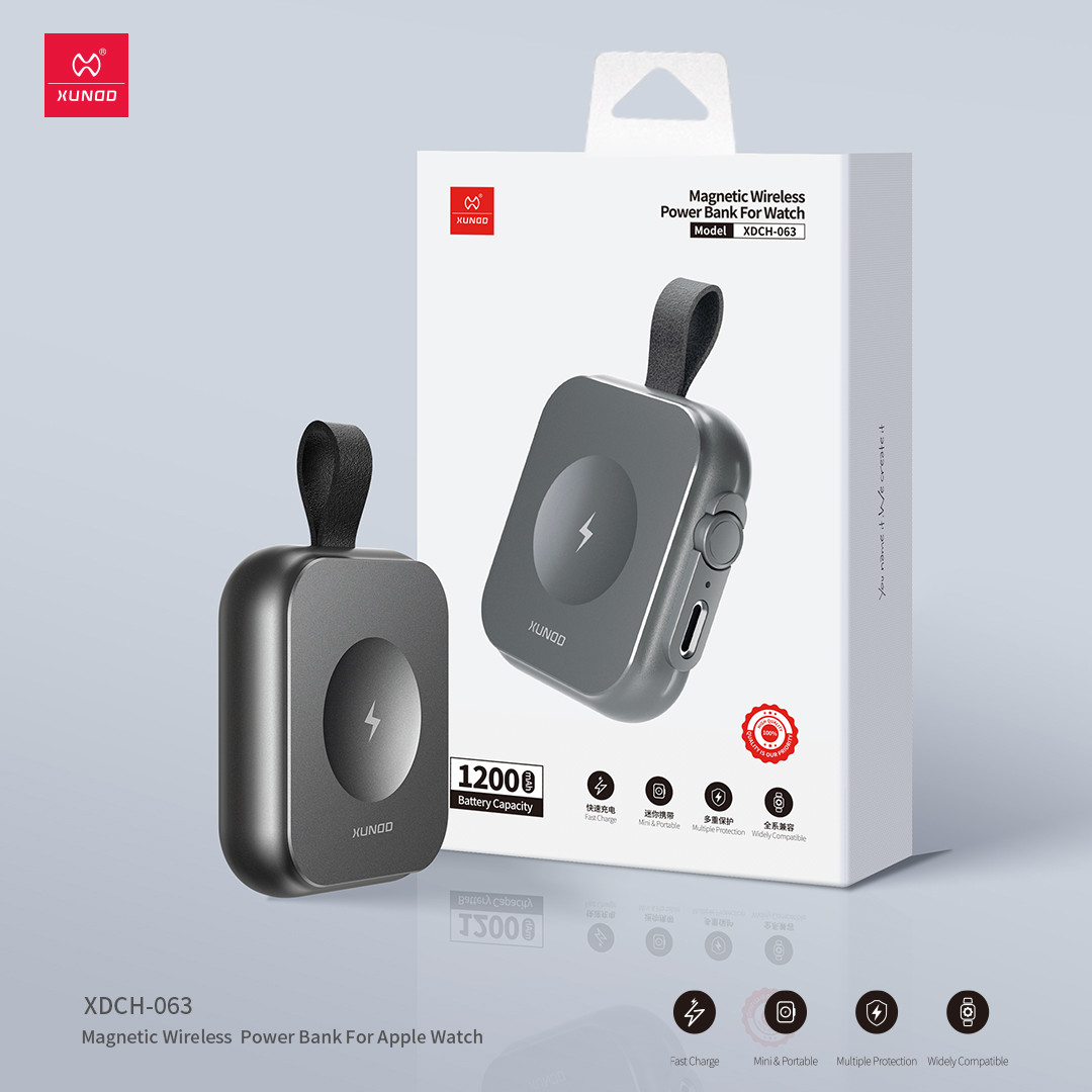 Magsafe Power Bank for Apple Watch 1200mAh xunddusa