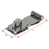 Hasp G304 Stainless Steel 68mm x 24mm