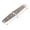 Hinge 316G Cast S/Steel Strap 26 x 160mm Even Split - Pair